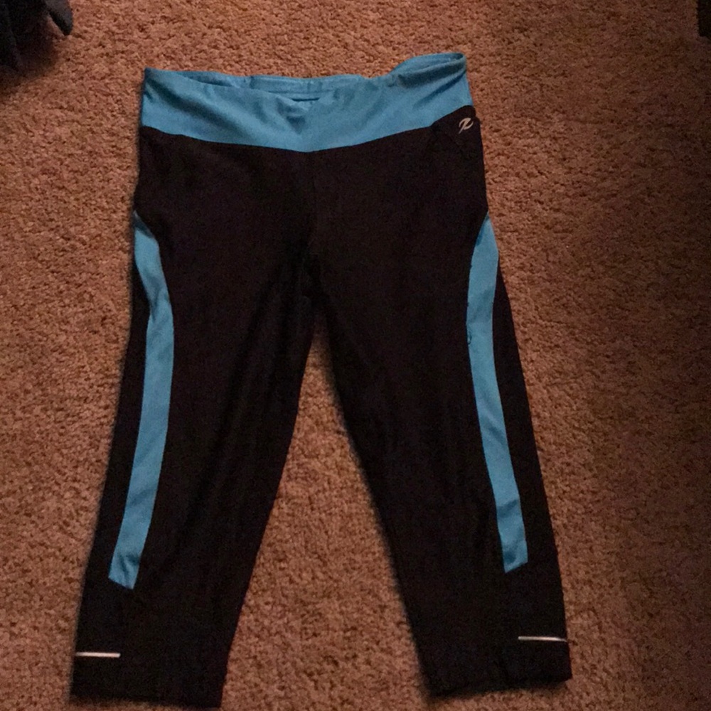 Blue and Black Energy Zone Leggings